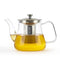 Vahdam Tea Radiance Glass Tea Pot With Infuser