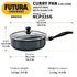 Hawkins Futura Non-stick Curry Pan 24 cm Diameter with Glass Lid 3.25 L (NCP325G)
