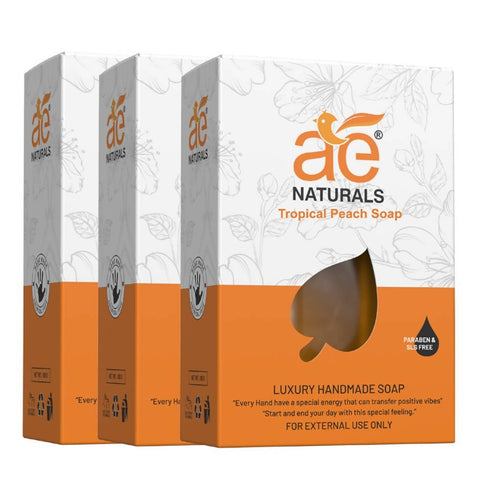 Ae Naturals Handmade Tropical Peach Soap 100g