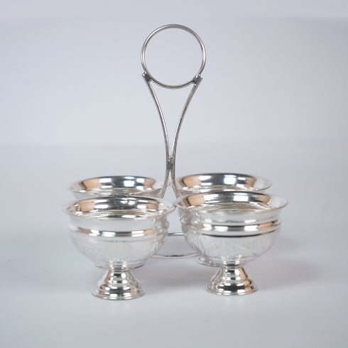 Pure Silver Design Panchapaali 4 Cup 266.4g