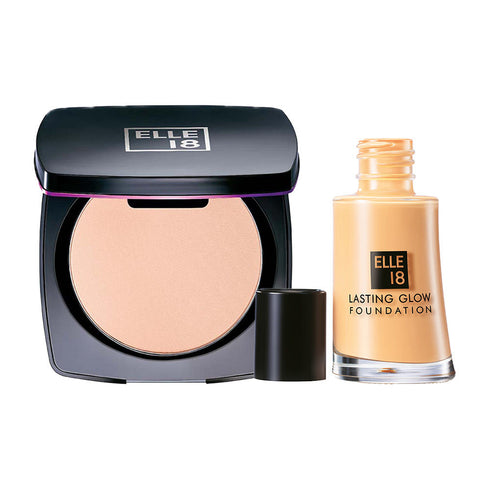Elle 18 Pearl Face Compact and Foundation Combo