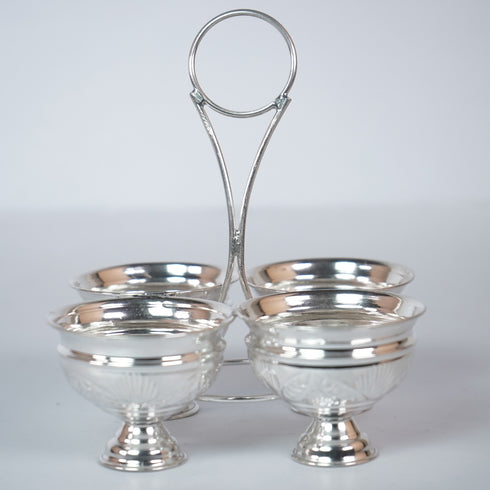 Pure Silver Design Panchapaali 4 Cup 266.4g