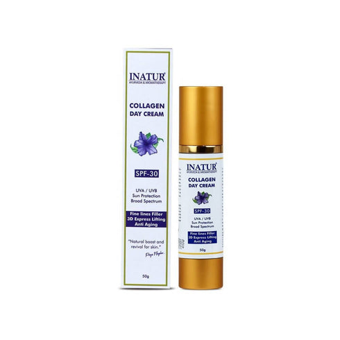 Inatur Collagen Day Cream SPF 30 50g