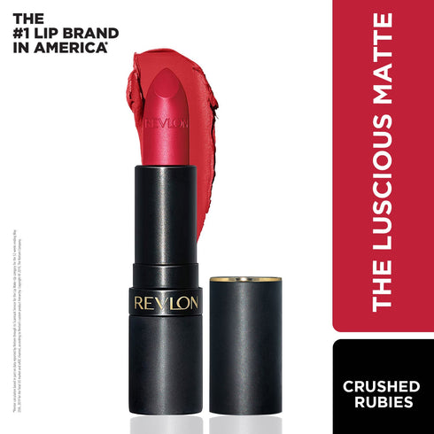 Revlon Super Lustrous The Luscious Mattes Lipstick-Crushed Rubies 4.2g