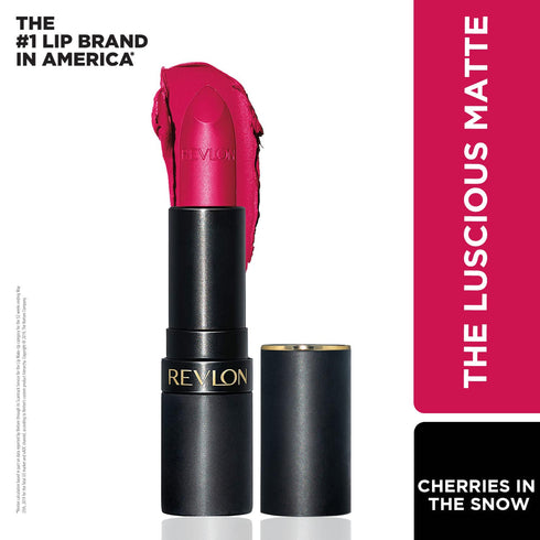 Revlon Super Lustrous The Luscious Mattes Lipstick-Cherries In Snow 4.2g