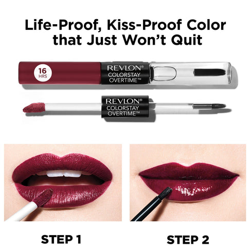 Revlon ColorStay Overtime Lipcolor-Forever Scarlet 4ml