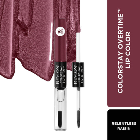 Revlon ColorStay Overtime Lipcolor-Relentless Raisin 4ml