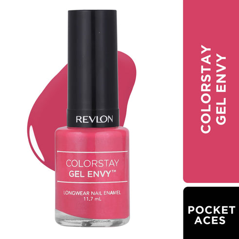 Revlon Colorstay Gel Envy Long Wear Nail Enamel-Pocket Aces 11.7ml