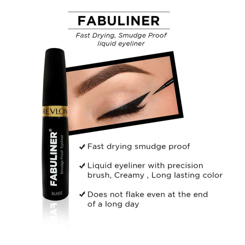 Revlon Fabuliner Eyeliner-Black 9ml