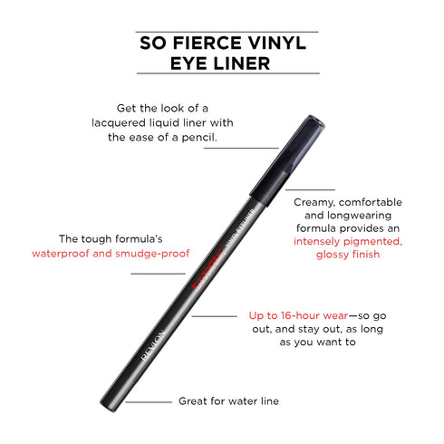 Revlon So Fierce Vinyl Eye Liner-Midnight Mystery 1.2g