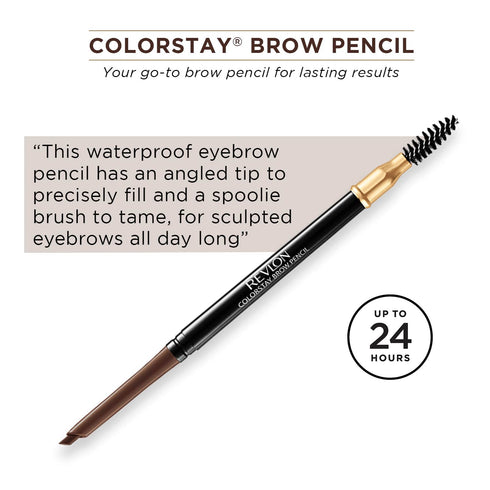 Revlon Colorstay Brow Pencil-Dark Brown 0.35g
