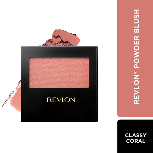 Revlon Powder Blush-Classy Coral 15ml
