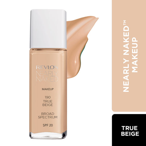 Revlon Nearly Naked Make Up Spf 20-True Beige 30ml