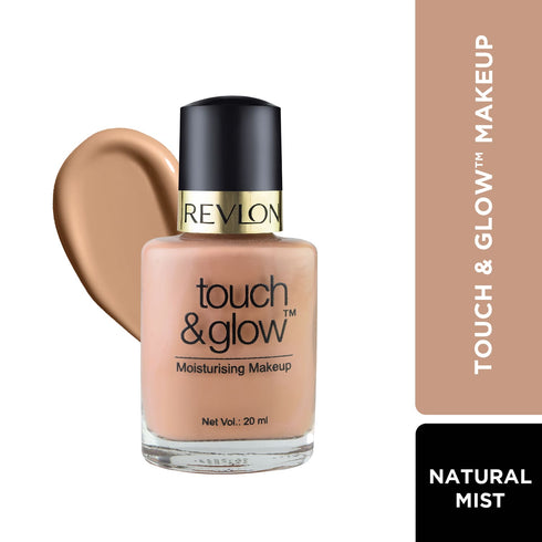 Revlon Touch and Glow Moisturising Make Up-Natural Mist 20ML