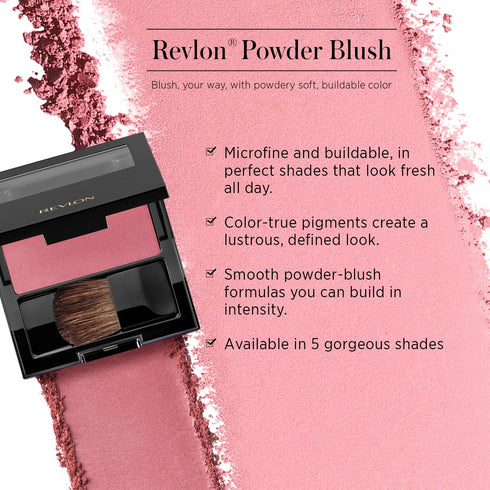 Revlon Powder Blush-Ravishing Rose 15ml