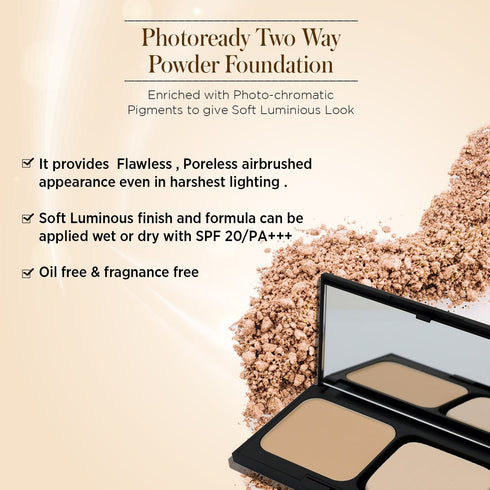 Revlon Photoready Two Way Powder Foundation-Buff 10.5g