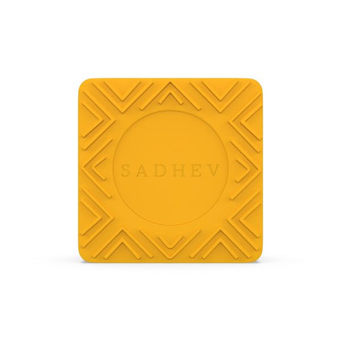 Sadhev Turmeric & Mango Kernel Butter bathing bar 125 g