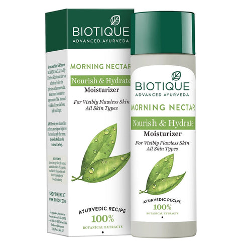 Biotique Bio Morning Nectar Visibly Flawless Skin Moisturizer 120g