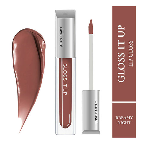 Love Earth Lip Gloss Dreamy Night |Brown