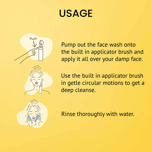 Alps Goodness Ubtan and Alpha Arbutin Radiance Foaming Face wash