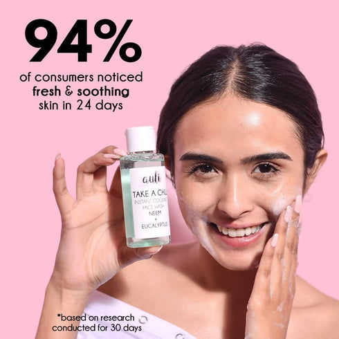 Auli Take A Chill Instant Cooling Face Wash