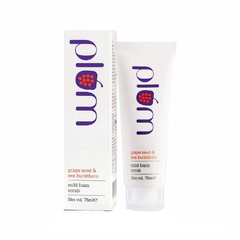 Plum Grape Seed & Sea Buckthorn Mild Foam Scrub