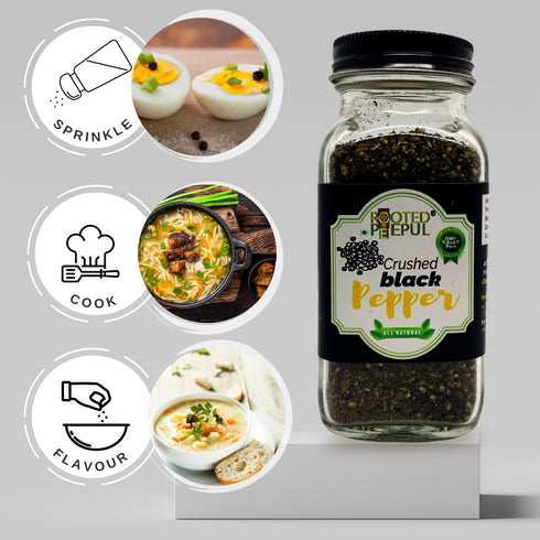 Rooted Peepul Black Pepper Crushed