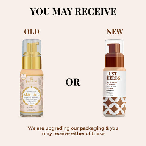 Just Herbs Herb Enriched Sun Protection Skin Tint | Porcelain