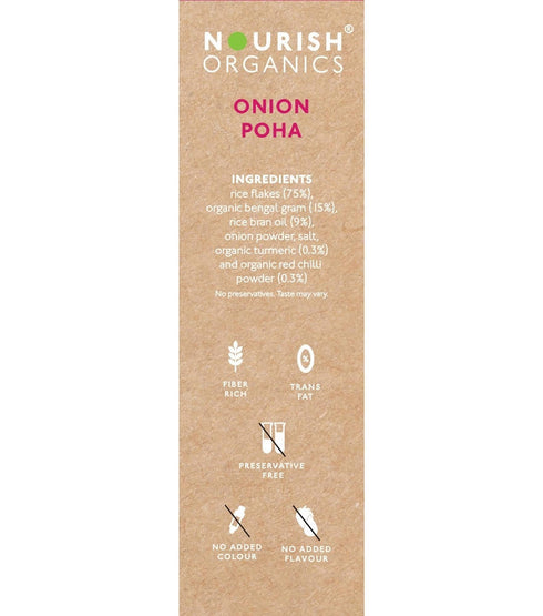 Nourish Organics Onion Poha