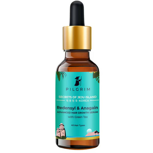 Pilgrim 3% Redensyl + 4% Anagain Advanced Hair Growth Serum with Korean Black Rice
