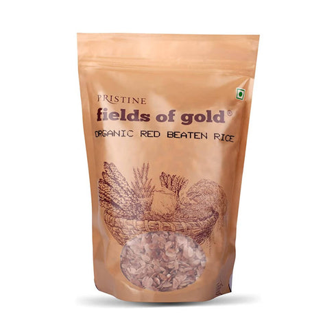 Pristine Fields of Gold | Organic Red Beaten Rice