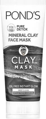 Ponds Pure Detox Mineral Clay Activated Charcoal Oil