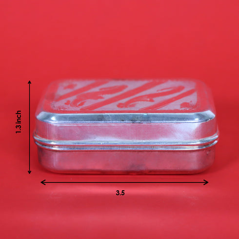 Pure Silver Soap Box Rectangle 83.15 g