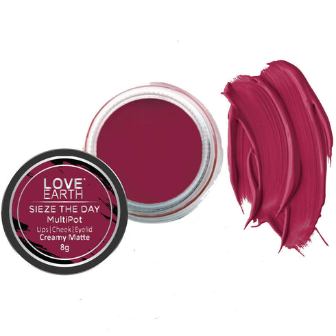 Love Earth Lip Tint and Cheek Tint MultipotSieze The Day