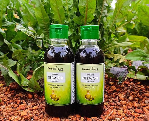 GardenHunt Organic Cold Compressed Pure Neem Oil