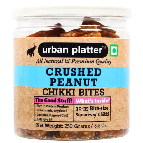 Urban Platter Crushed Peanut Chikki Bites