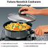 Hawkins Futura Non-stick Curry Pan 24 cm Diameter with Glass Lid 3.25 L (NCP325G)