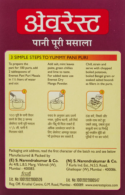Everest Pani Puri Masala Powder