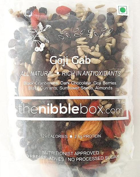 The Nibble Box Goji Gab Trail Mix Snack