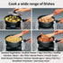 Hawkins Futura Non-stick Curry Pan Saute Pan 20 cm Diameter 2 L (NCP20)