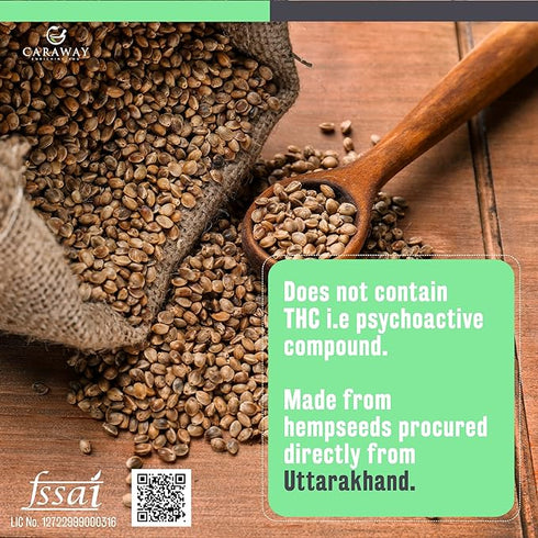 Caraway Organic Hemp Seed Oil Cold Pressed