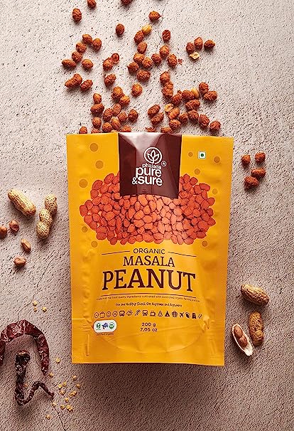 Pure & Sure Organic Masala Peanut