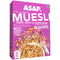 ASAP Wholegrain Muesli Coffeeluv High Protein Breakfast Muesli with Almonds Raisins Toasted Grains Coffee Healthy Multigrain Muesli with Nuts 420g