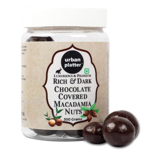 Urban Platter Rich & Dark Chocolate with Macadamia Nuts