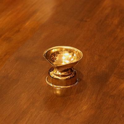Brass Plain Agal Deepak - Pack Of 10 - 100gms