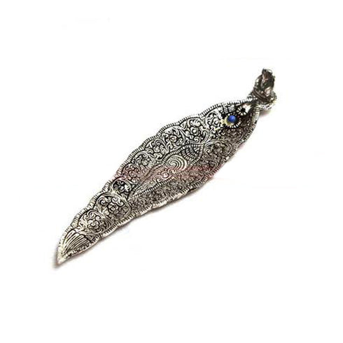 Leaf Agarbathi Stand Oxidised Ganesh - Pack Of 10 - 560gms