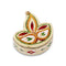 Minakari Kumkum Box- Deepam Small - Pack Of 10 - 520gms