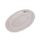German Silver Oval Shaped Plate - Pack Of 10 - 260gms