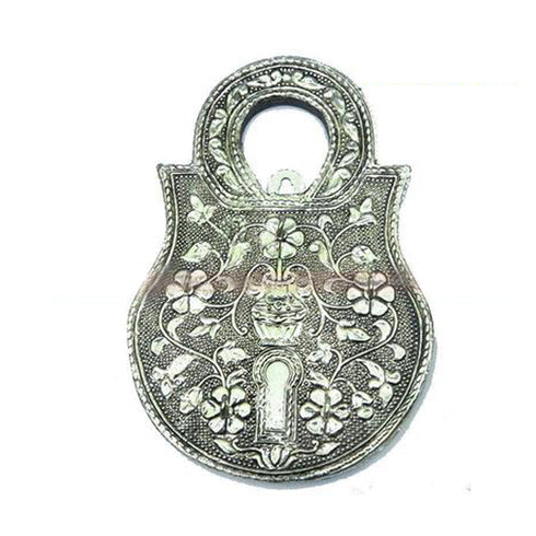 Oxidized Lock Key Hanger Pack Of 10 - 1500gms