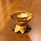 Brass Lotus Double Step Diya Pack Of 10 - 850gms